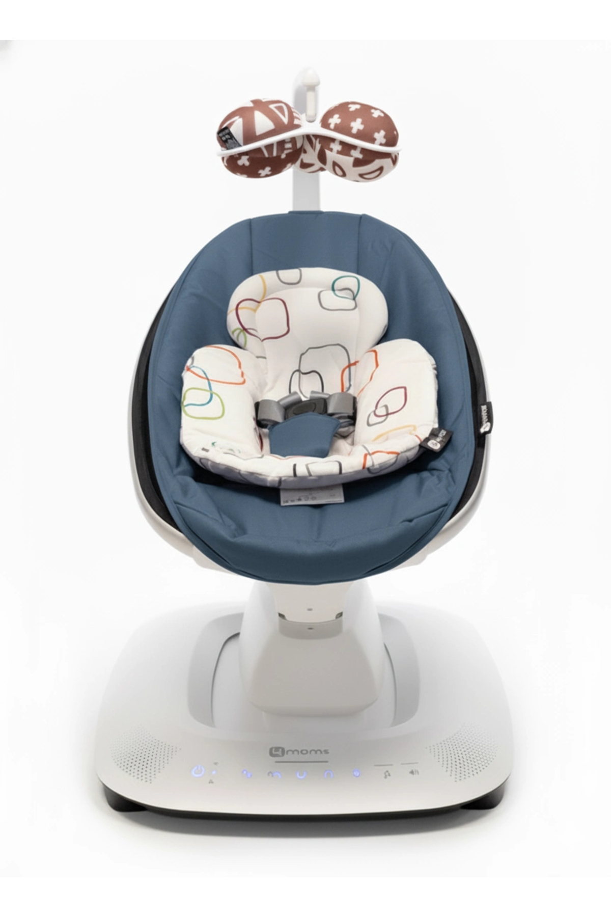 Mamaroo 5.0 Elektrikli Ana Kucağı - Slate Blue + Yenidoğan Destek