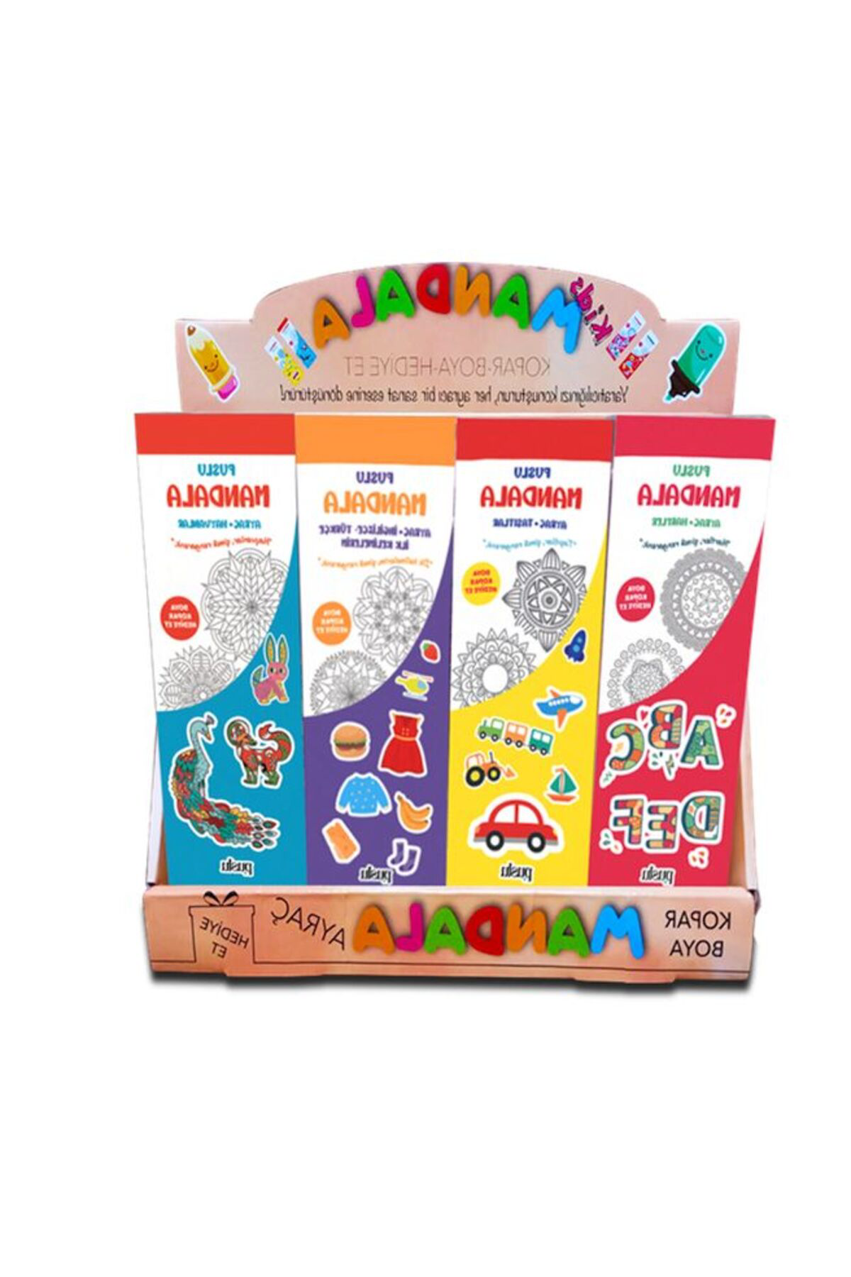 Puslu Yayincilik Mandala Ayraç Kopart-Boya-Hediye Et