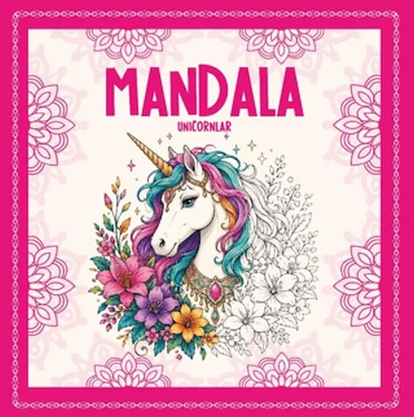 Mandala - Unicornlar Mandala - Unicornlar