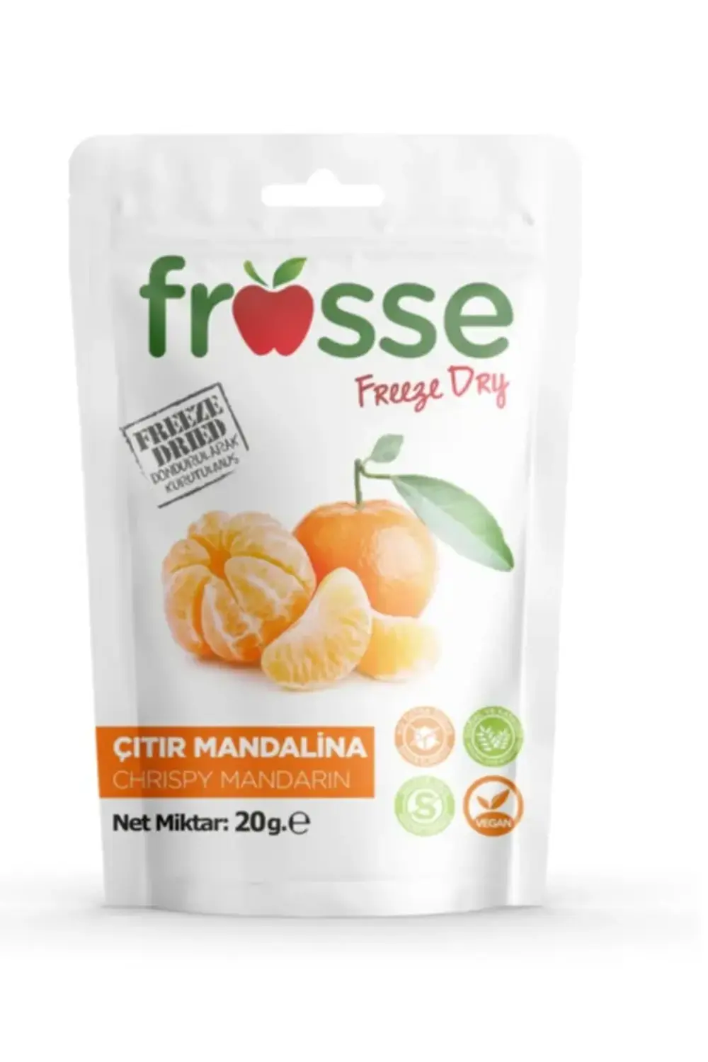 Mandalina Kıtırı, Freeze Dried (DONDURARAK KURUTULMUŞ) Mandalina