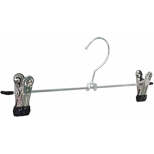 Mandallı Etek Askısı 40 cm Metal Kıyafet Askısı Kırışıklık Önleyi