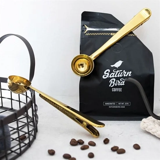 Mandallı Kahve Ölçü Kaşığı Gold Çok Fonksiyonlu Paslanmaz Çelik Kaşık Bx40 Fiyatı, Yorumları ve Özellikleri