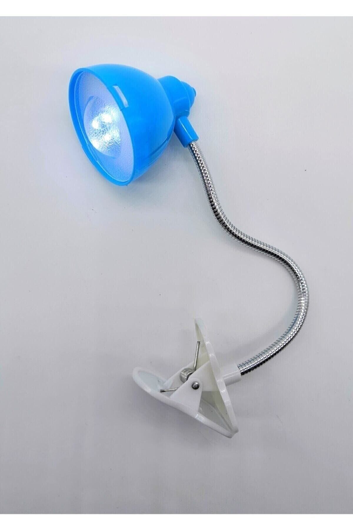 Feris Mandallı Kitap Okuma Lambası Kitap Okuma İşığı Led Kitap Okuma La