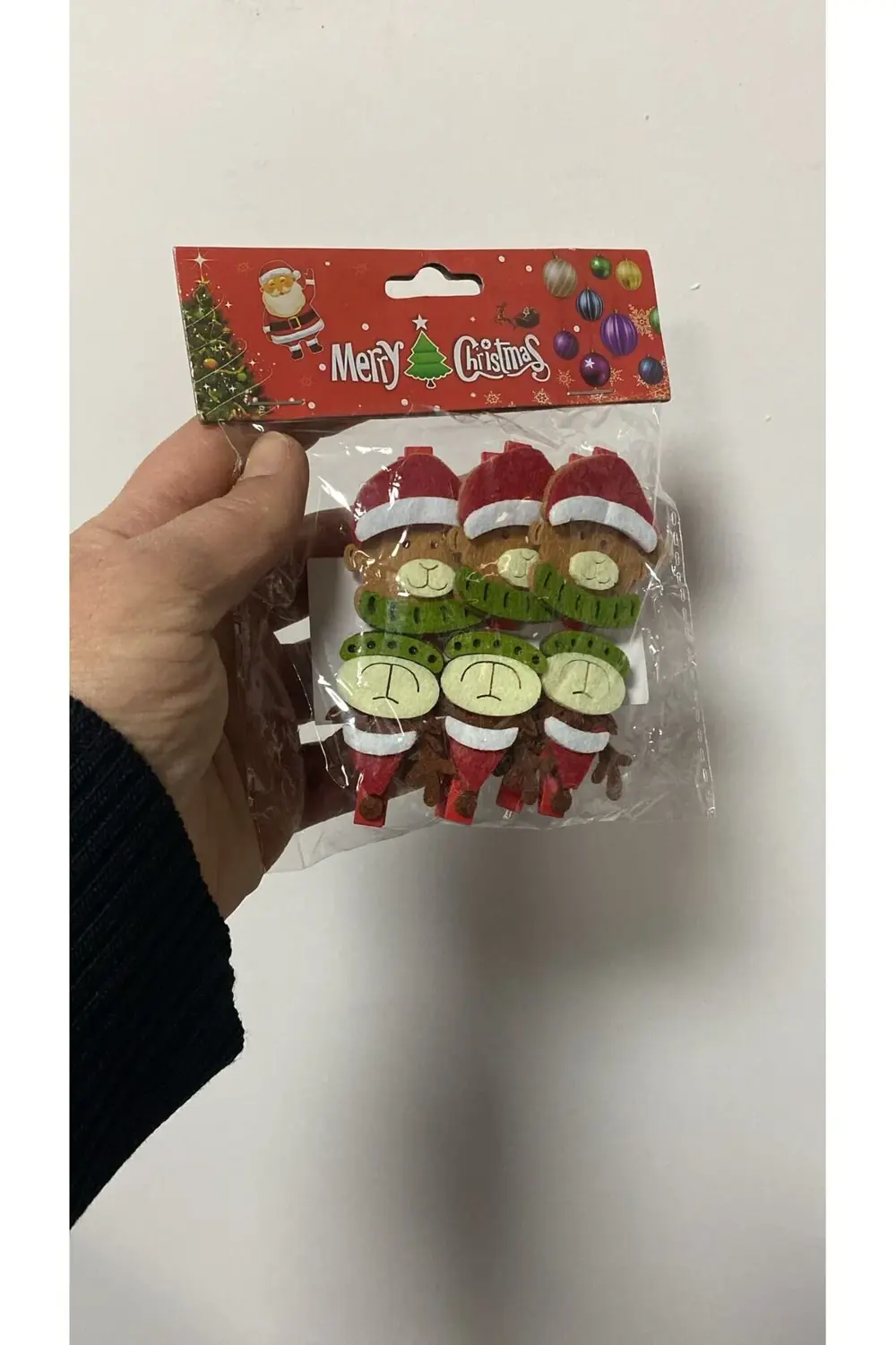 Mandallı Noel Yılbaşı Süsü 3