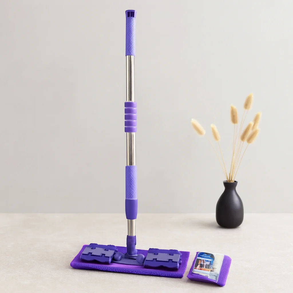 Mandallı Palet Mop Mikrofiber Paspas Metal Uzayan Sap 70-107 cm 360° Fiyatı, Yorumları ve Özellikleri