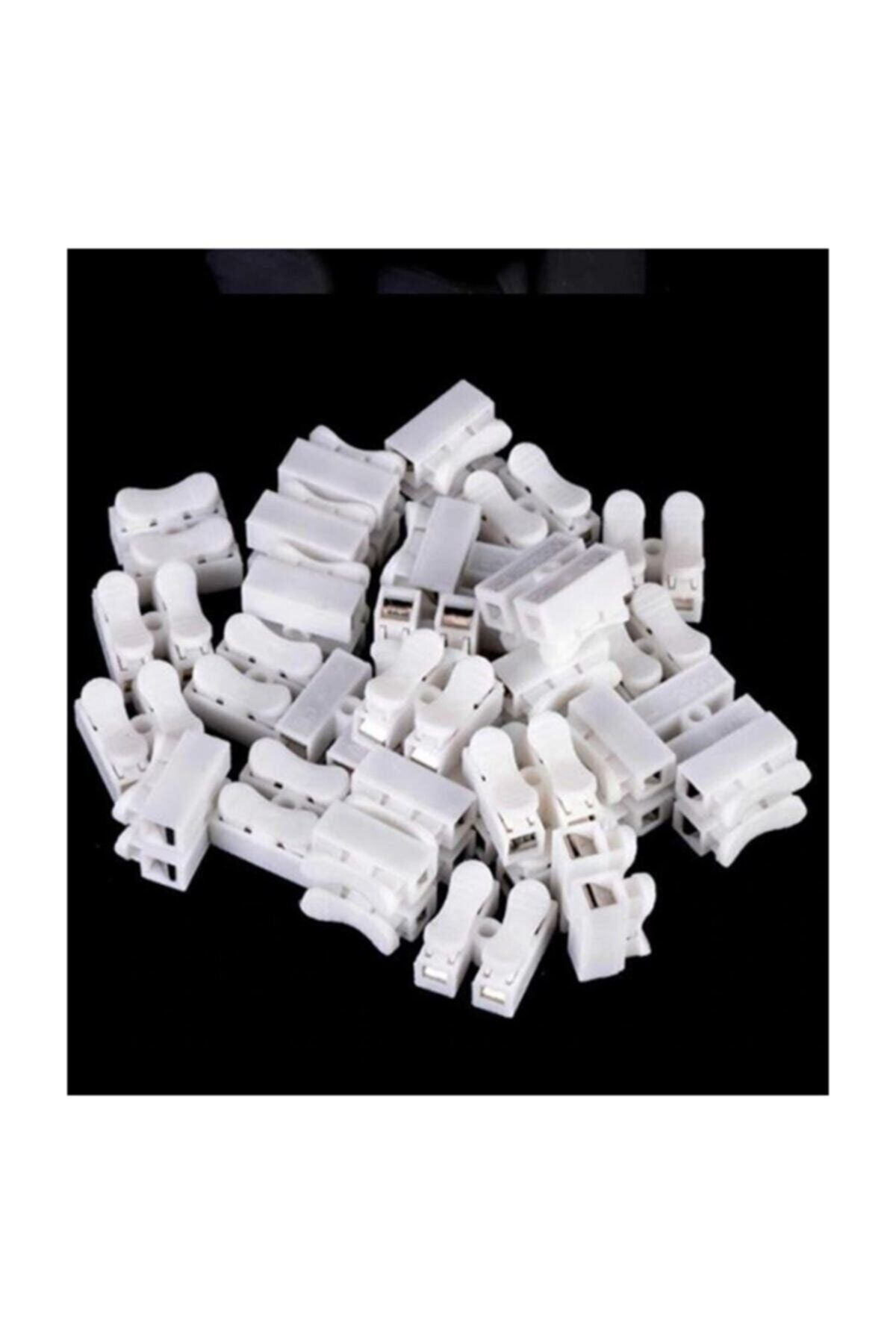 İsko Mandallı Vidasız Klemens Basmalı Tip 3 Lü 3 Pin ( 10 Adet )