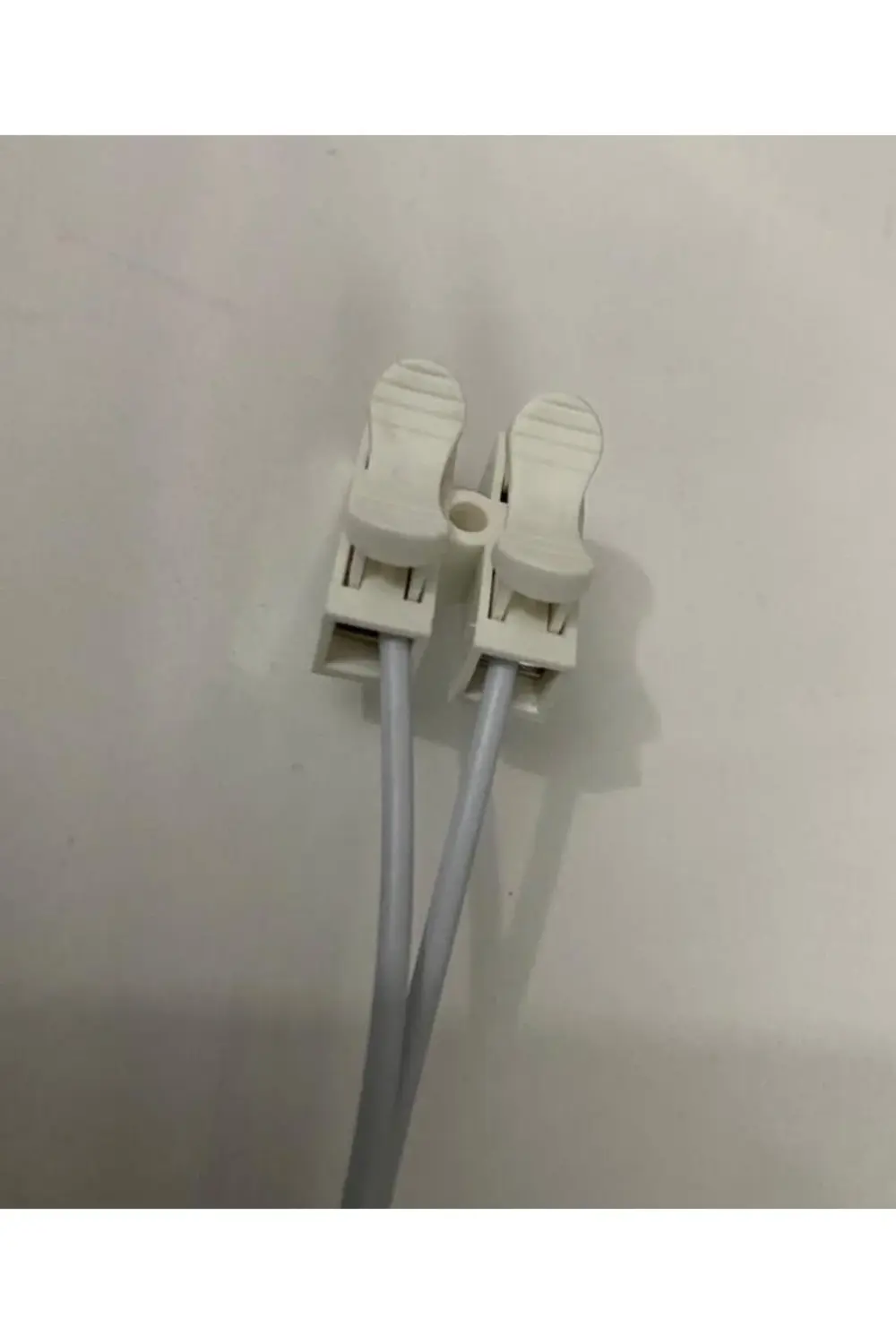 Mandallı Vidasız Klemens - Basmalı Tip - 2 Pin 10 Li Paket