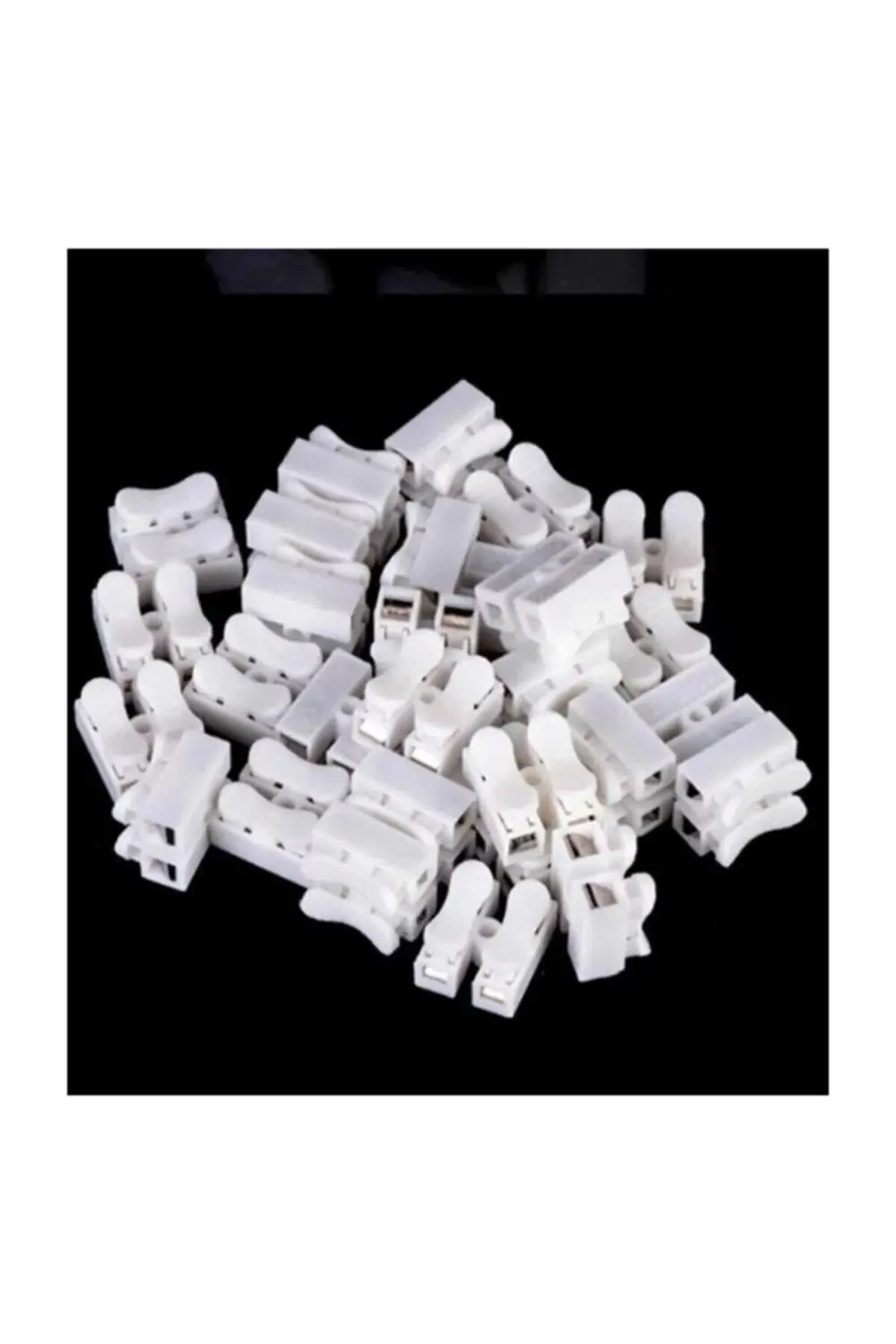 Mandallı Vidasız Klemens Basmalı Tip 3 Lü 3 Pin ( 10 Adet )