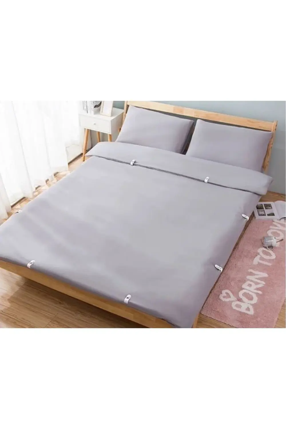 Mandallı Yorgan Sabitleme Klipsi 10 Adet