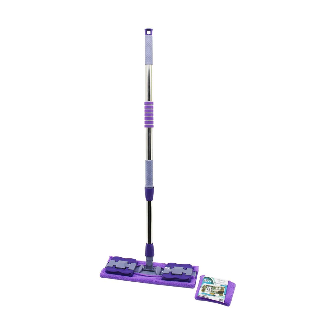 Mandallı Yüzey Temizlik Palet Mop M.fiber Paspas - Yedekli Duvar Silme Mop Metal Uzayan SAP=70-107CM- 360° Fiyatı, Yorumları ve Özellikleri