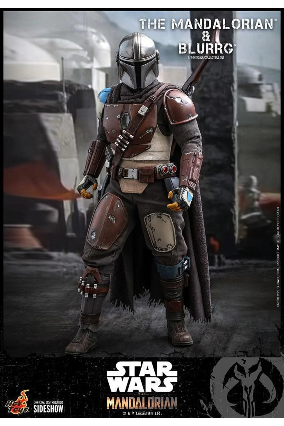 Mandalorian & Blurrg Sixth Scale Figure Set - 908287 - Tms46 - St
