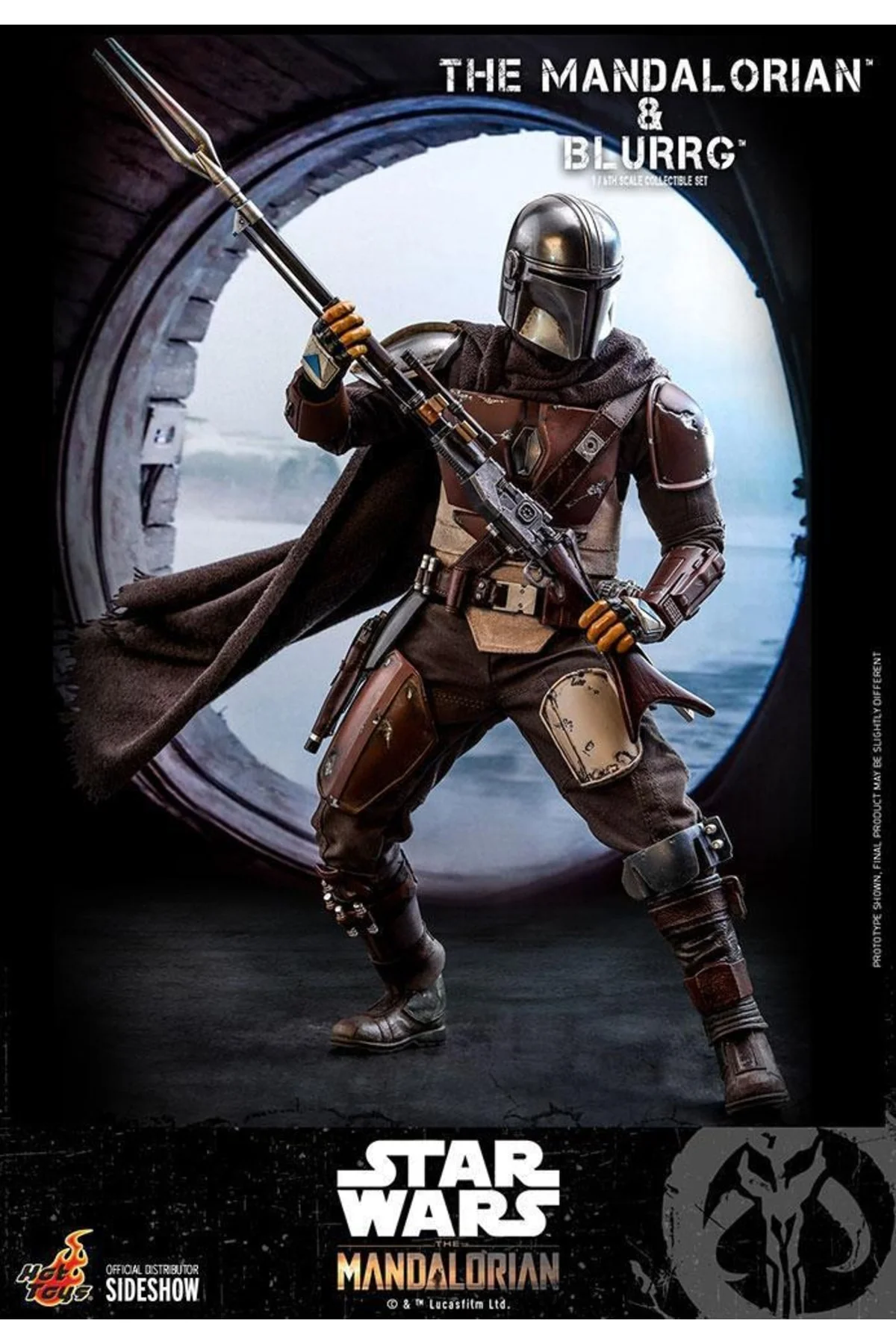 Mandalorian & Blurrg Sixth Scale Figure Set - 908287 - Tms46 - St