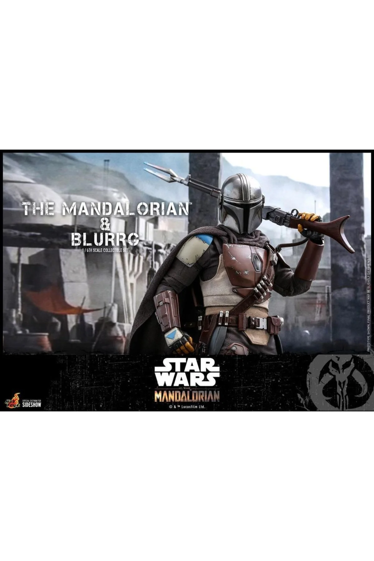 Mandalorian & Blurrg Sixth Scale Figure Set - 908287 - Tms46 - St