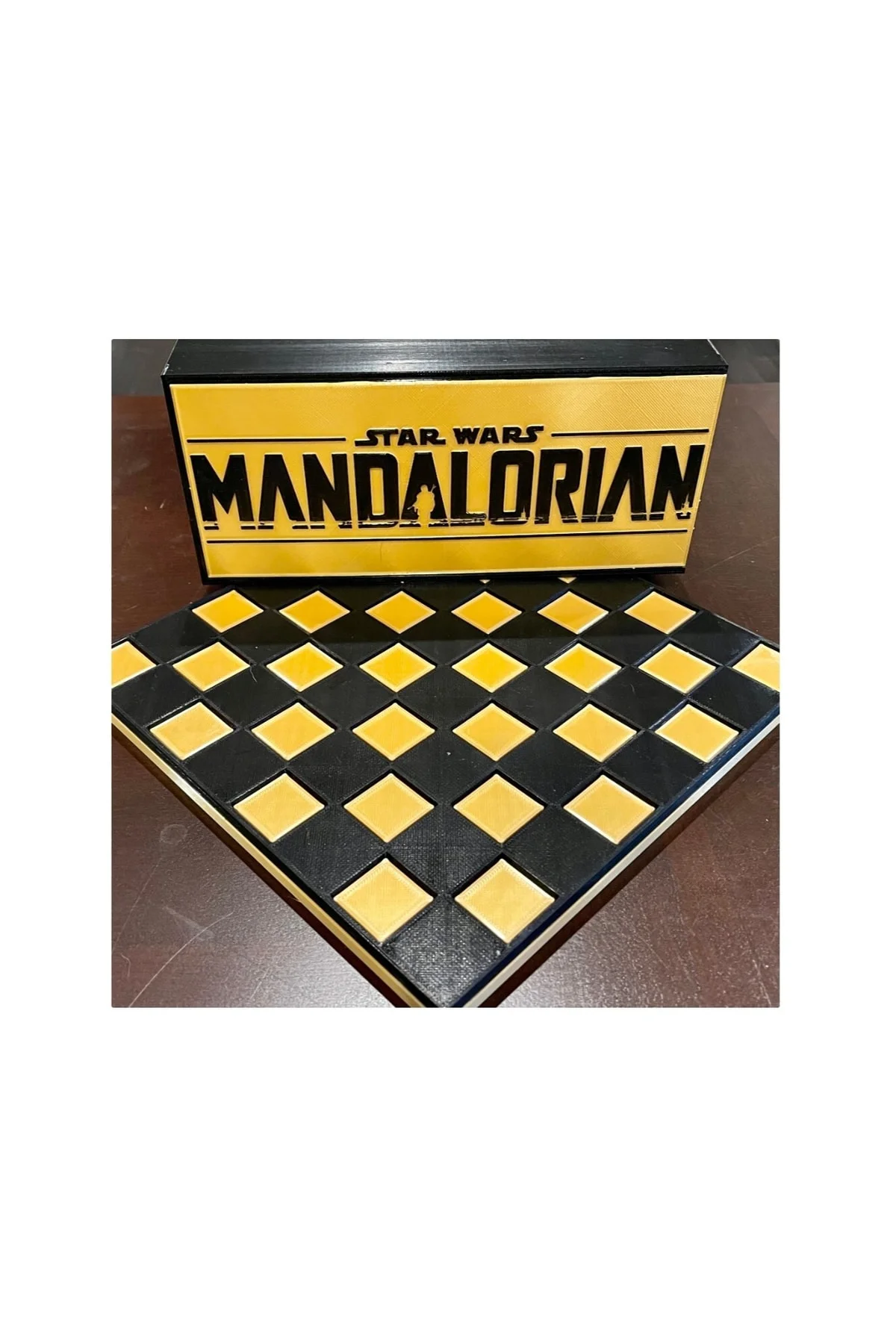 Mandalorian Star Wars Satranç Seti Çantalı Özel Seri