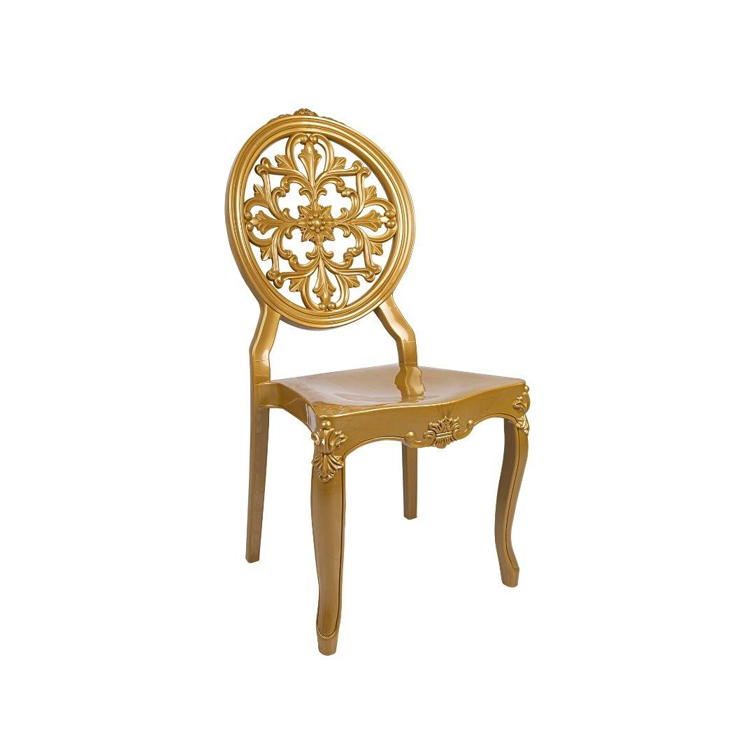 Mandella Diva Sandalye C Modeli (4 Adet) Gold