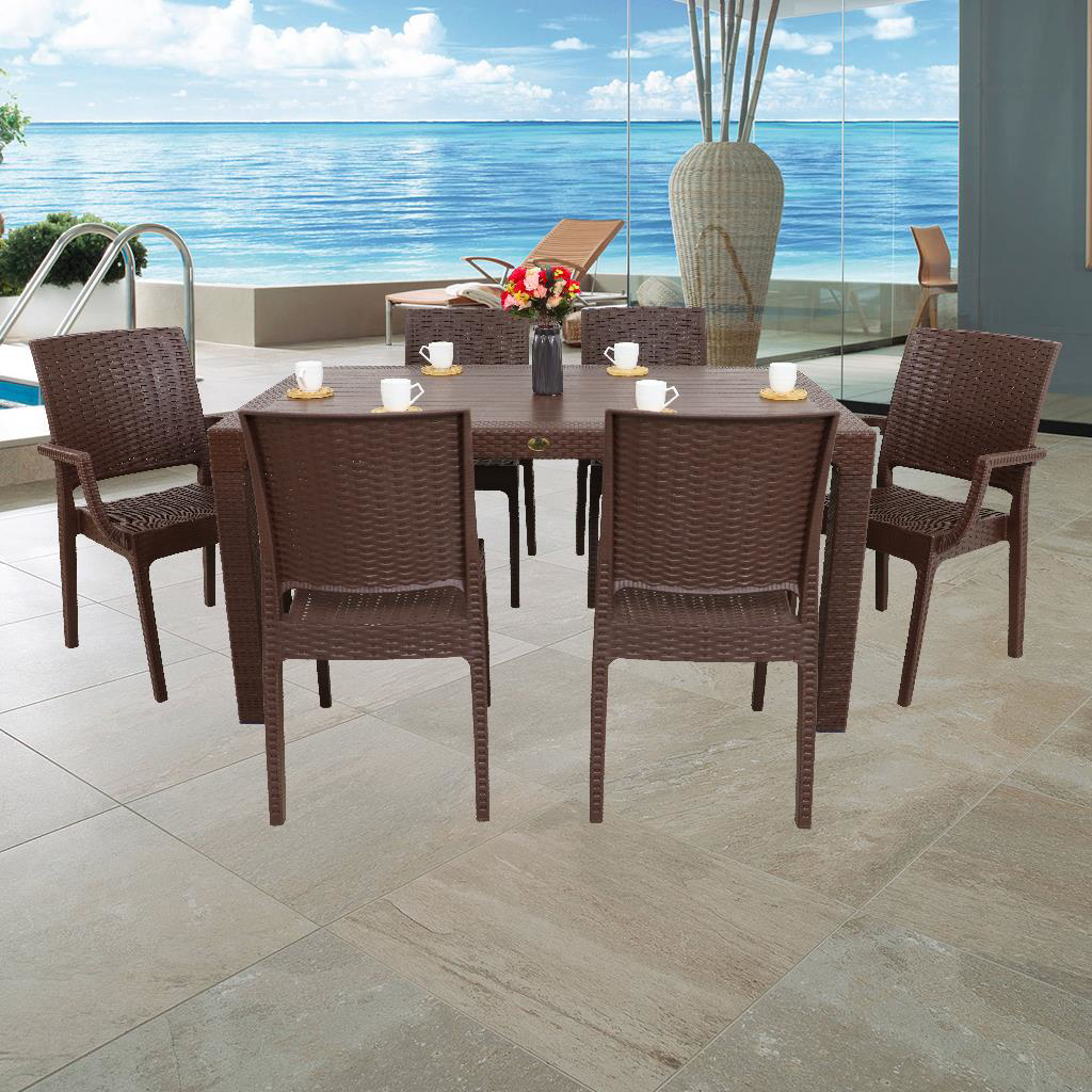 Mandella Elit 90x150 Rattan 2 Elit Koltuk 4 Elit Sandalye Masa Ta