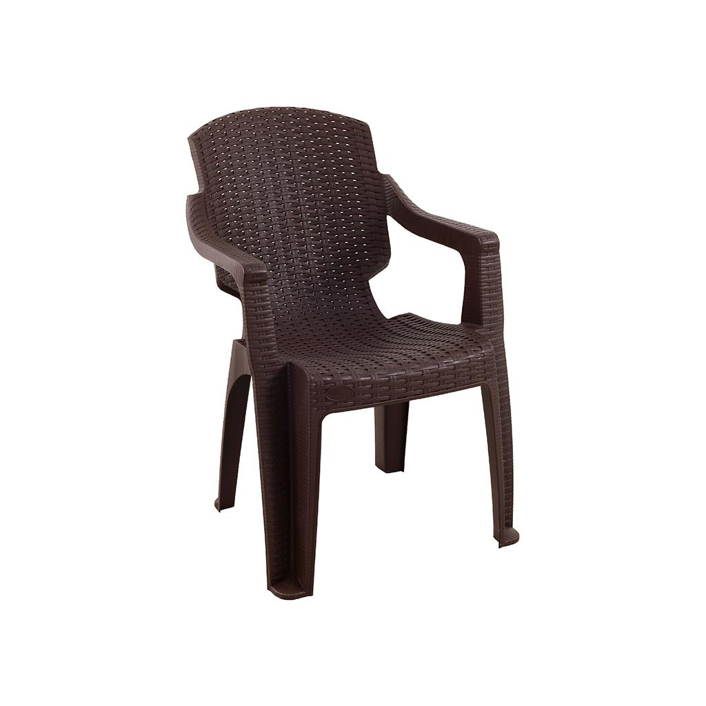Mandella Golf Rattan Koltuk (2 Adet) Kahverengi