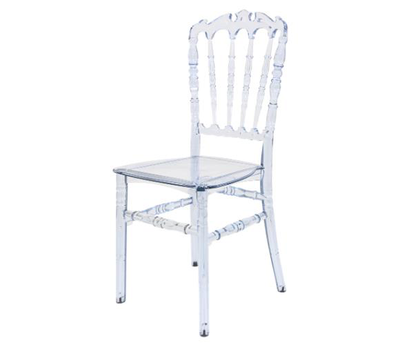 Mandella Karmen Şeffaf Kırılmaya Dayanıklı Sandalye Model 9 (4 Ad