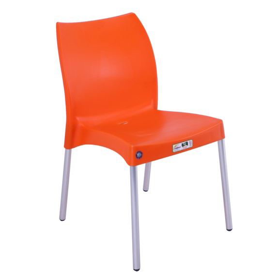 Mandella Nil Sandalye Alüminyum Ayaklı Turuncu Mandella Nil Sandalye Alüminyum Ayaklı Turuncu