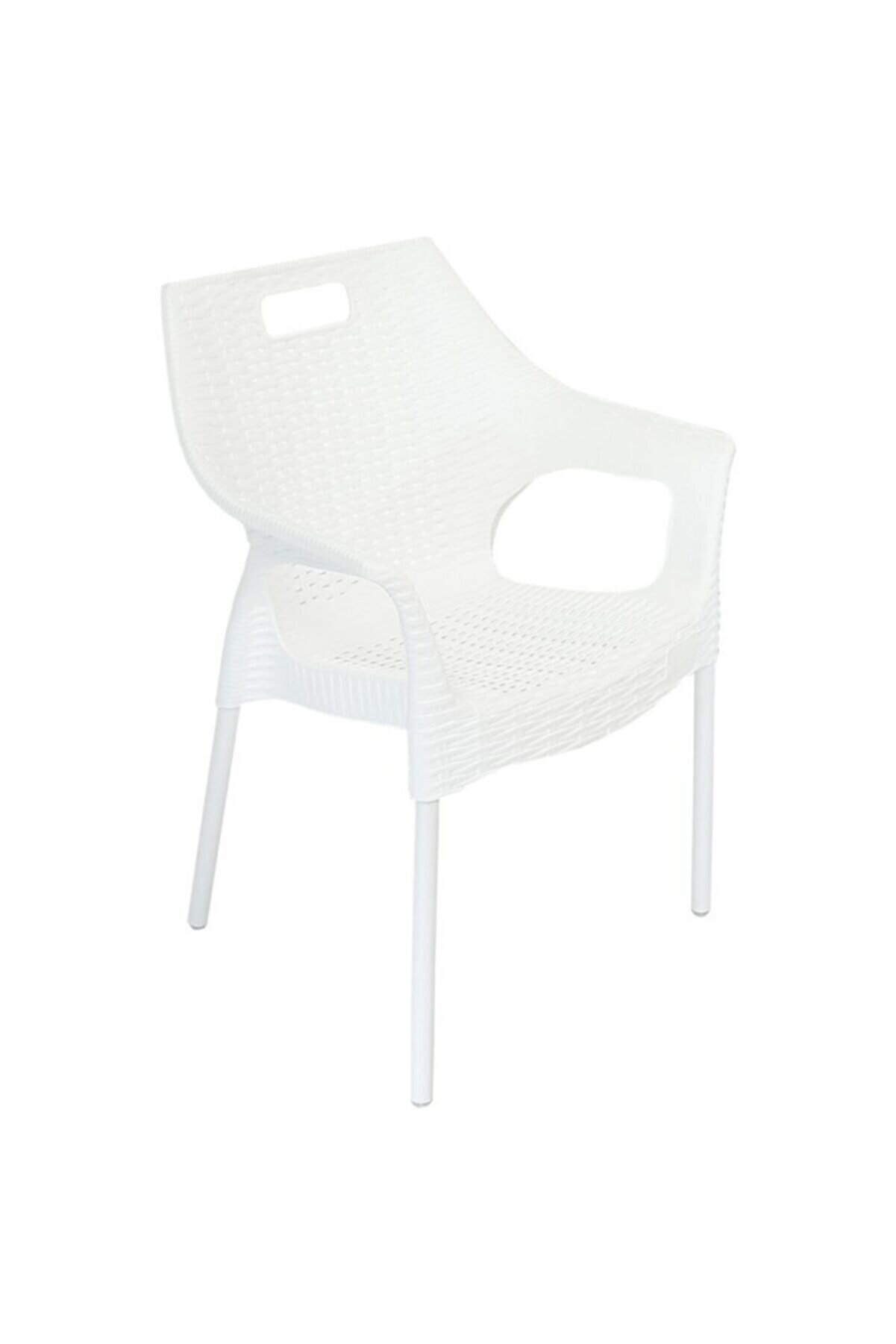 Mandella Star Rattan Koltuk Beyaz