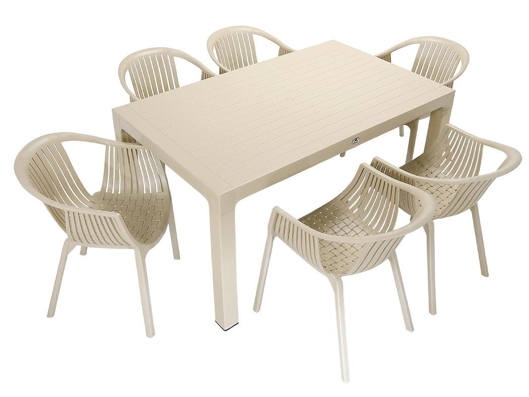 Mandella  Wood 90X150 Roma Koltuk Masa Takimi Çölbeji