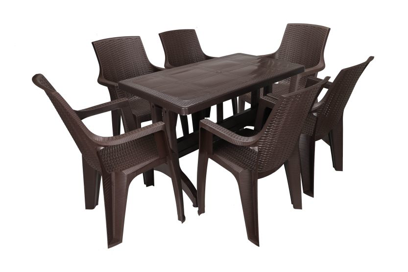 Mandella Zeugma 70X120 6 Kişilik Nibras Koltuk Masa Takımı Kahver Mandella Zeugma 70X120 6 Kişilik Nibras Koltuk Masa Takımı Kahver