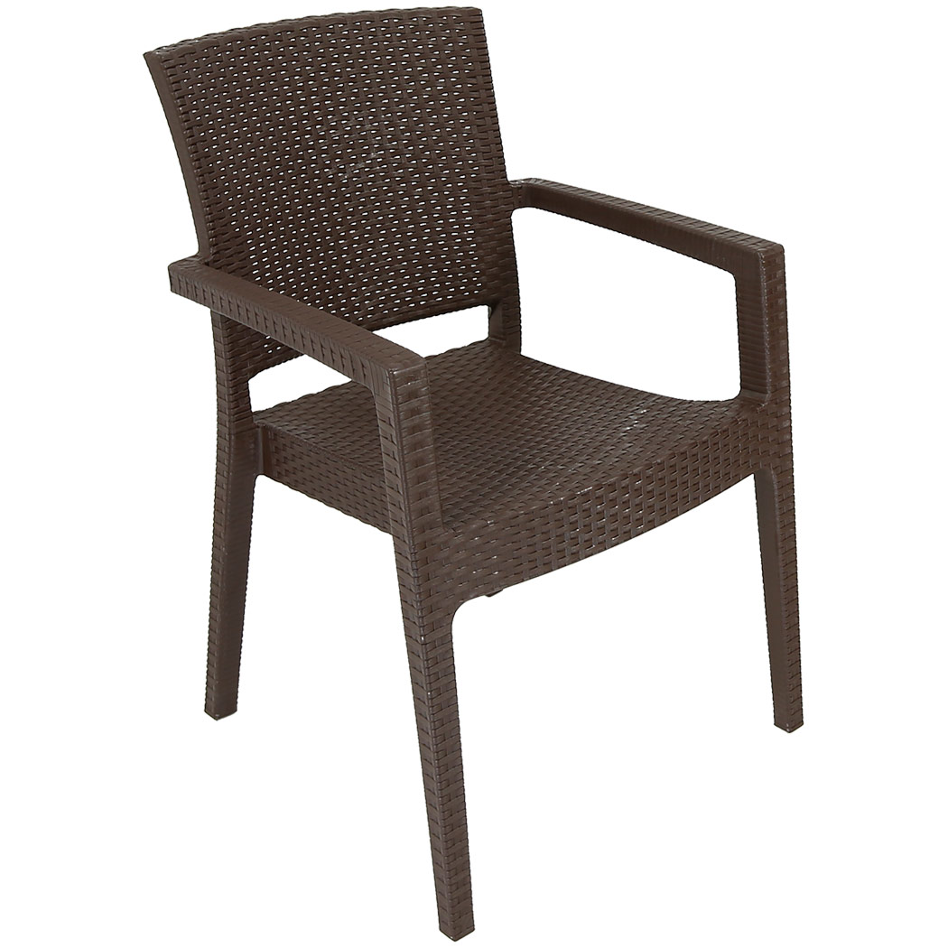 Mandella Zeus Rattan Koltuk Kahverengi Mandella Zeus Rattan Koltuk Kahverengi