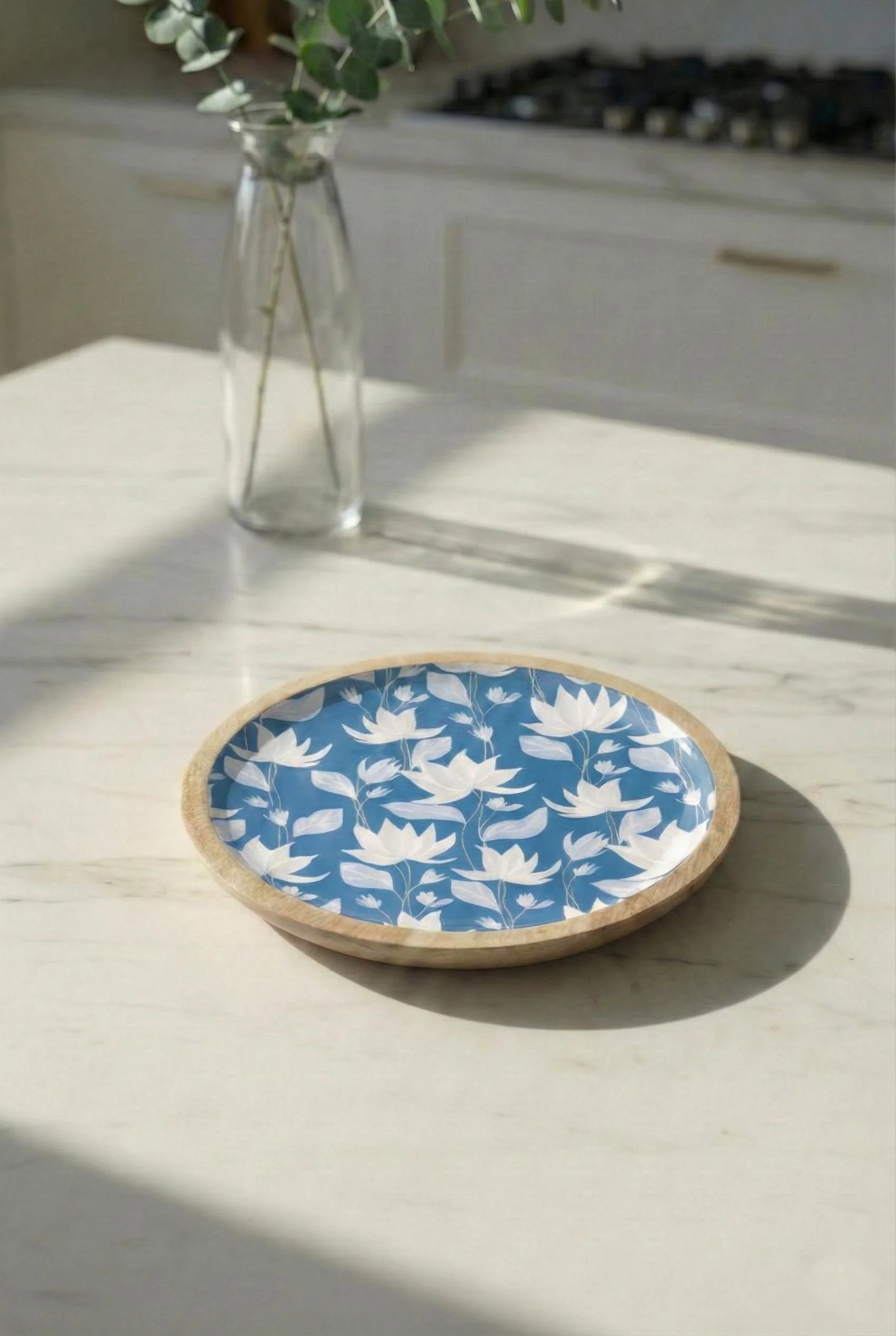Mango Agacı Pasta Tabağı &amp; Sunum Tabağı 20 Cm Desenli Fiyatı, Yorumları ve Özellikleri