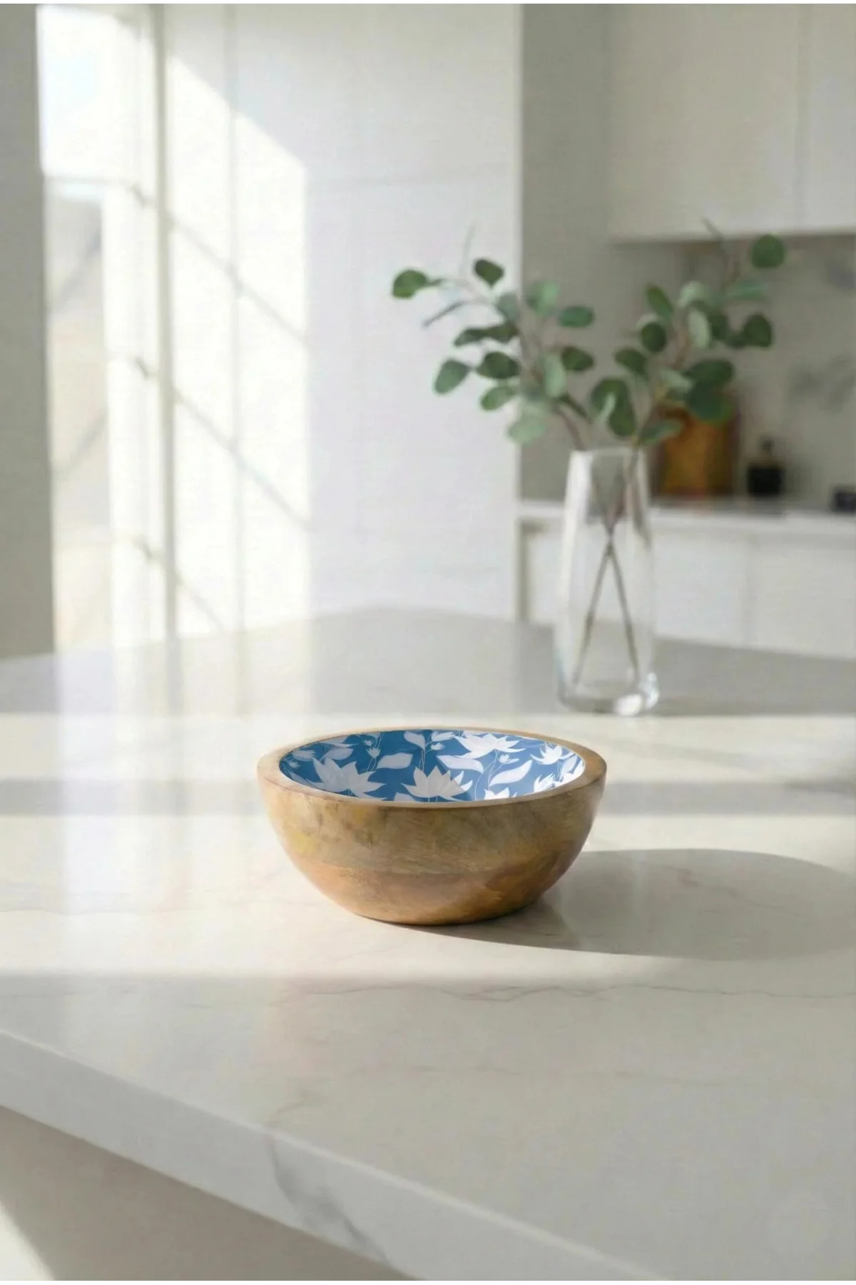 Mango Agacı Sunum Servis Kasesi & Dekoratif Kase 20 Cm Desenli Mango Agacı Sunum Servis Kasesi & Dekoratif Kase 20 Cm Desenli
