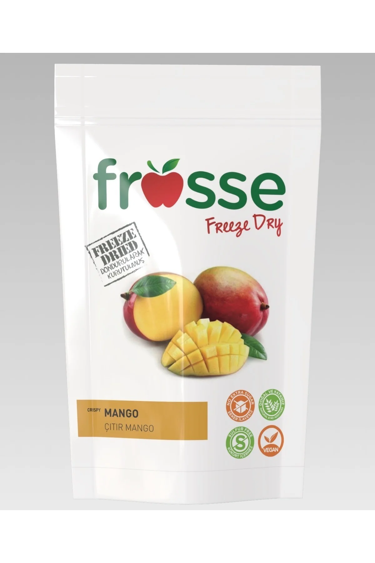 Mango Kıtırı - Freeze Dried - Üretici Firmadan Dondurularak Kurut