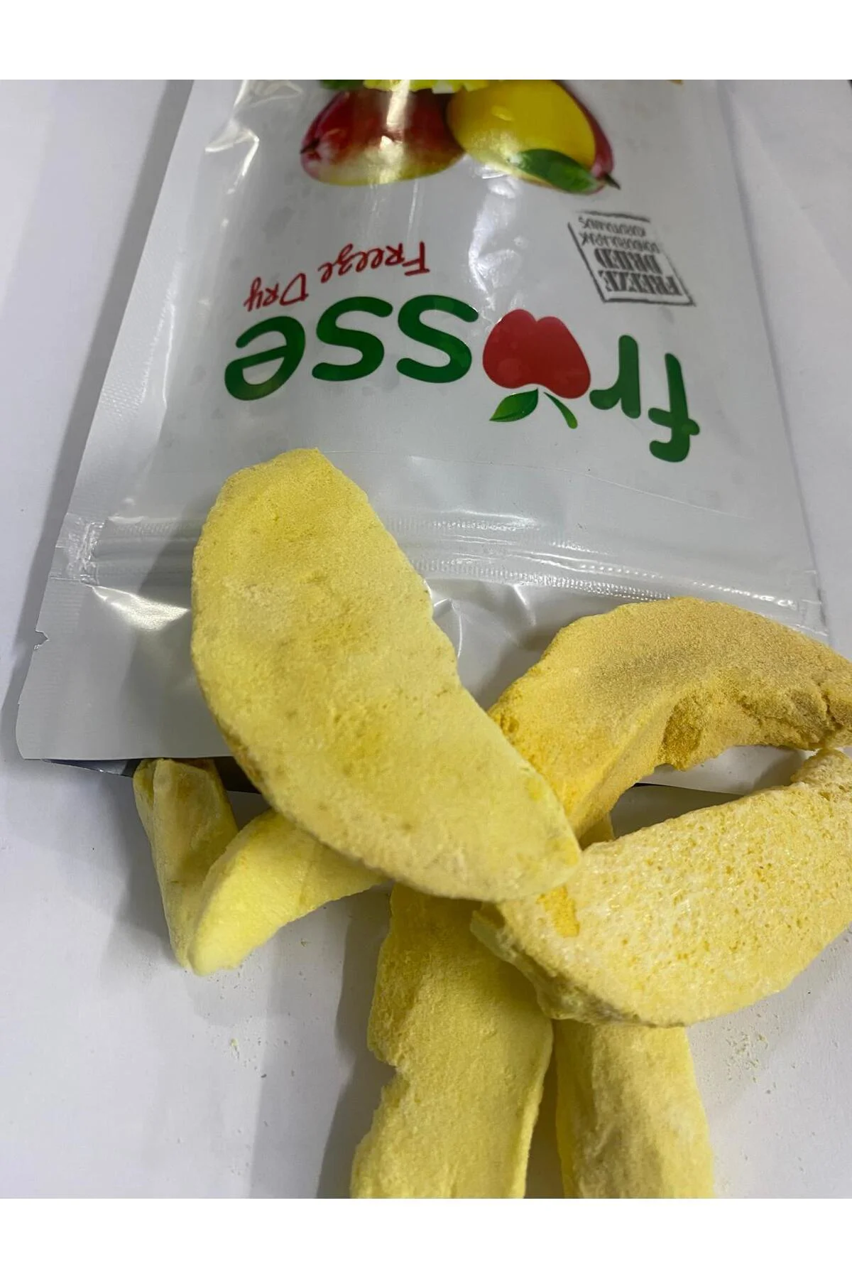 Mango Kıtırı - Freeze Dried - Üretici Firmadan Dondurularak Kurut