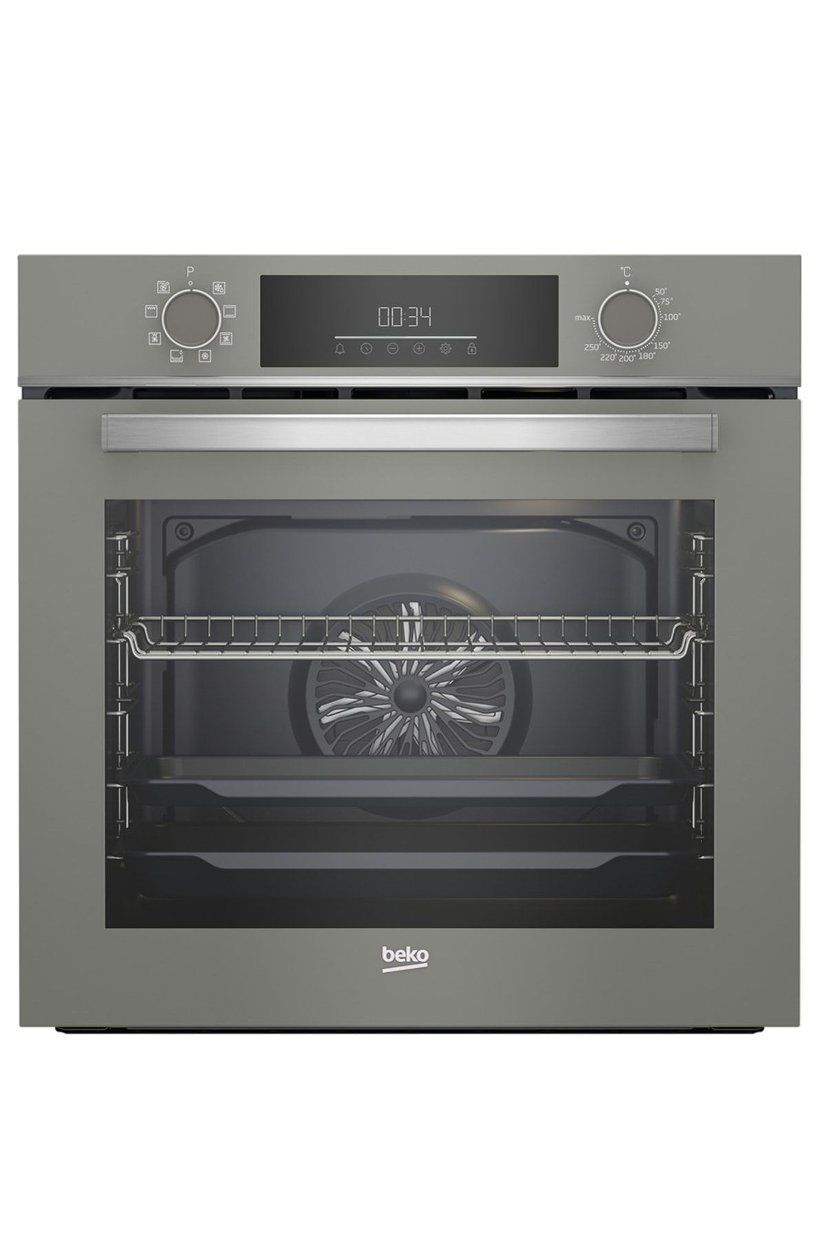 Beko Manhattan Gri Buhar Destekli 3’Lü Ankastre Set  Firin + Ocak + Da