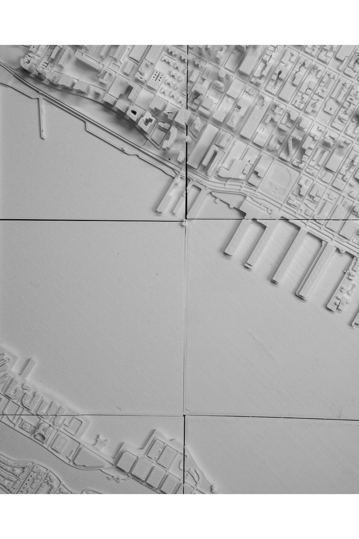 Manhattan Üç Boyutlu Şehir Silüeti Dekoratif Minimalist Duvar Tablosu Manhattan Tablo 15CM
