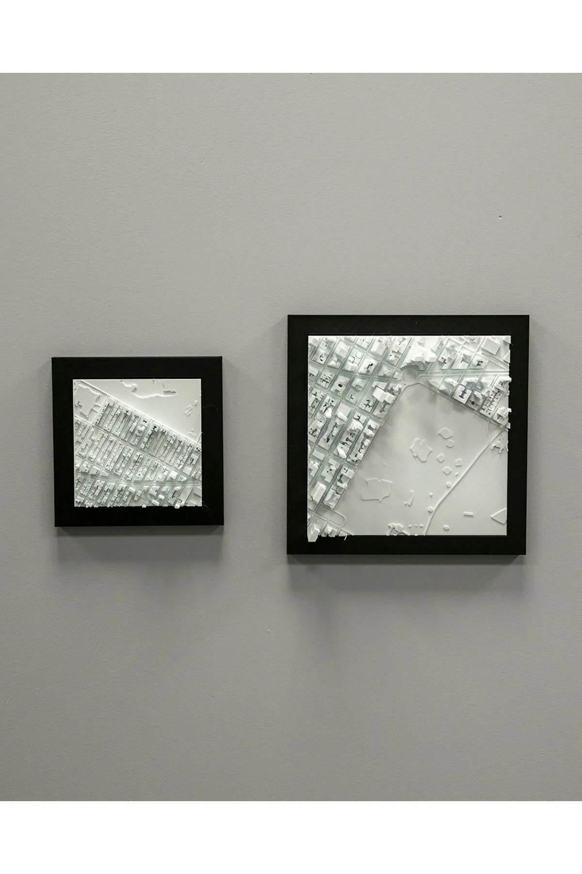 Manhattan Üç Boyutlu Şehir Silüeti Dekoratif Minimalist Duvar Tablosu Manhattan Tablo 15CM