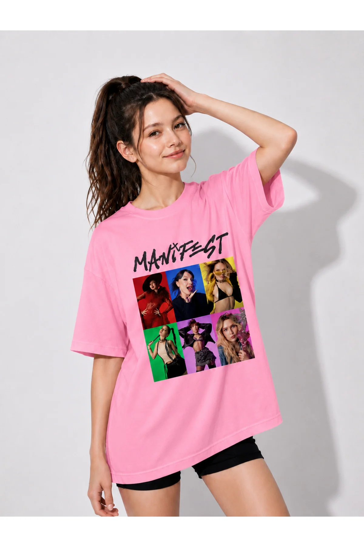 Manifest Kızları 6 Renk Baskılı Çocuk Yazlık T-shirt Pamuklu Fiyatı, Yorumları ve Özellikleri