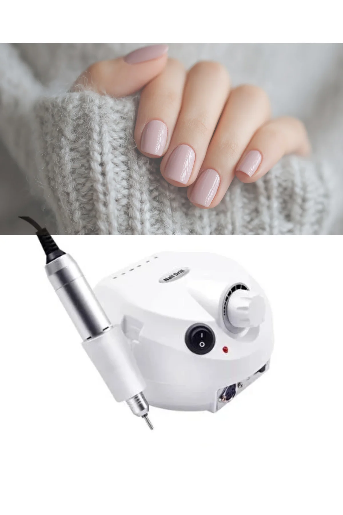 Manikür Pedikür İçin Güçlü ve Sessiz Tırnak Matkap Makinesi - Lis