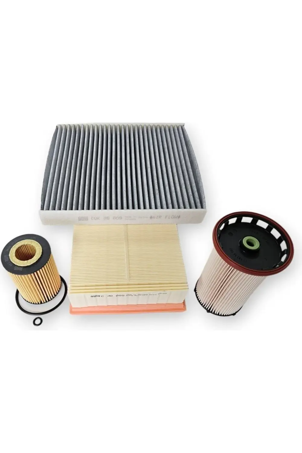 Mann Audi A3 Sportback 2017-2020 Dizel Hava Yağ Yakıt Polen Filtr