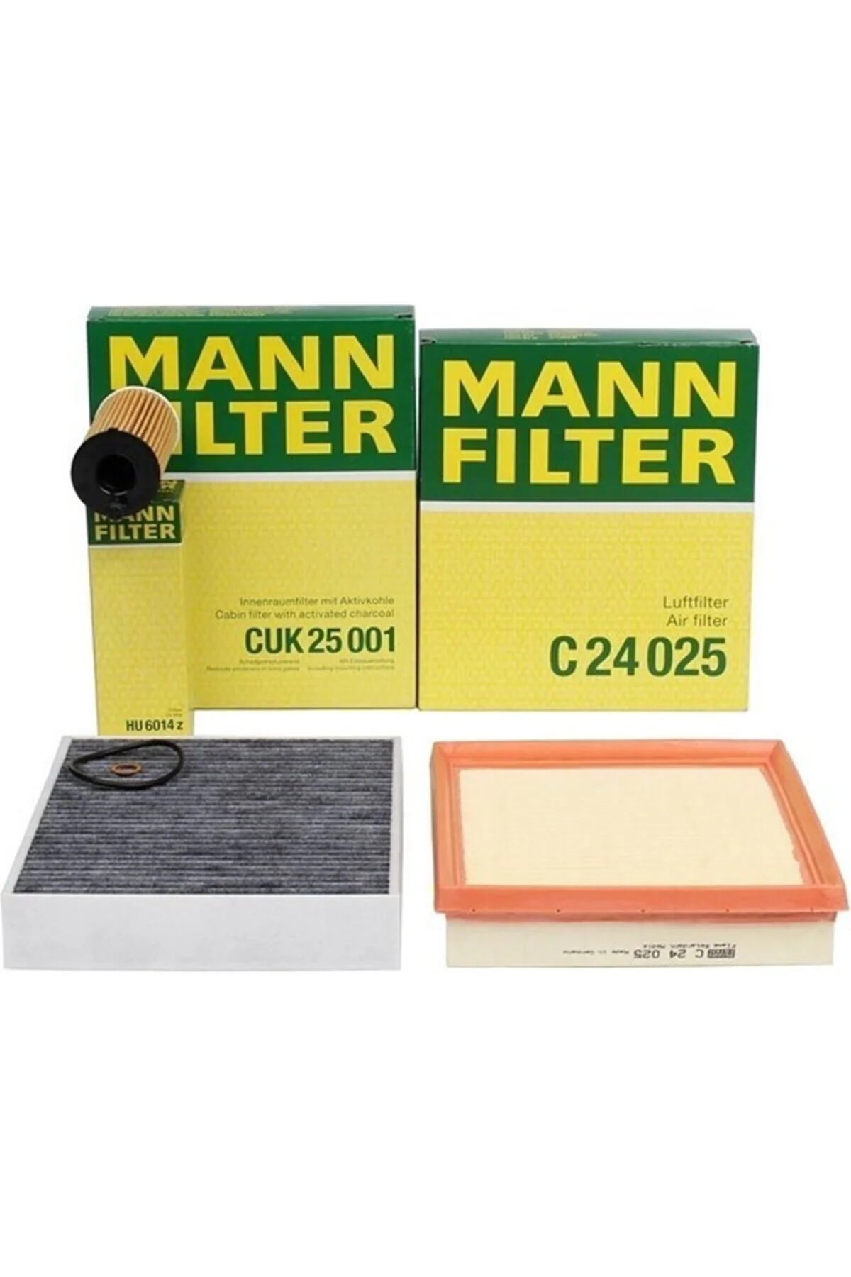 Mann Bmw F22 Kasa Uyumlu218I Periyodik Bakım Filtre Seti 13717630