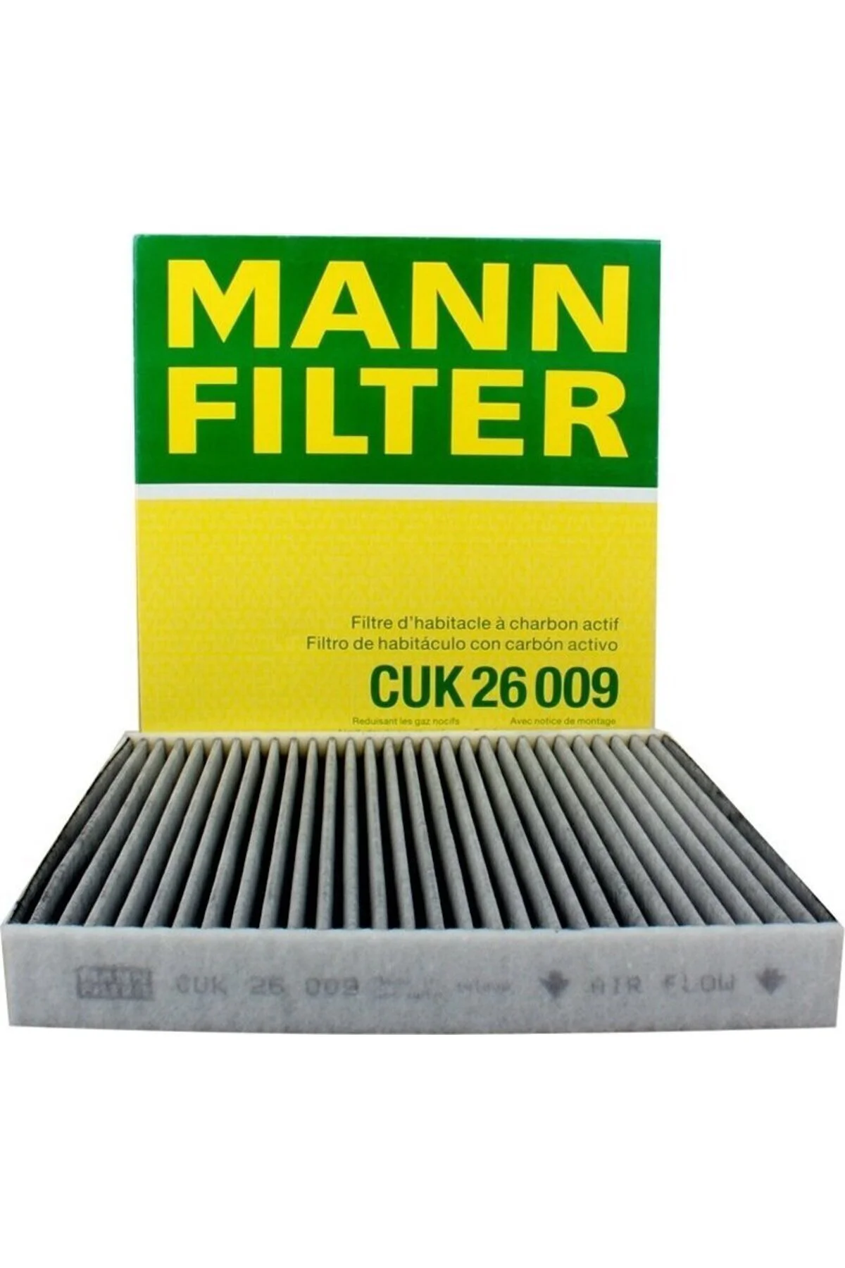 Mann VW Golf 7 Passat, Audi A3, Seat Leon Karbonlu Polen Filtresi