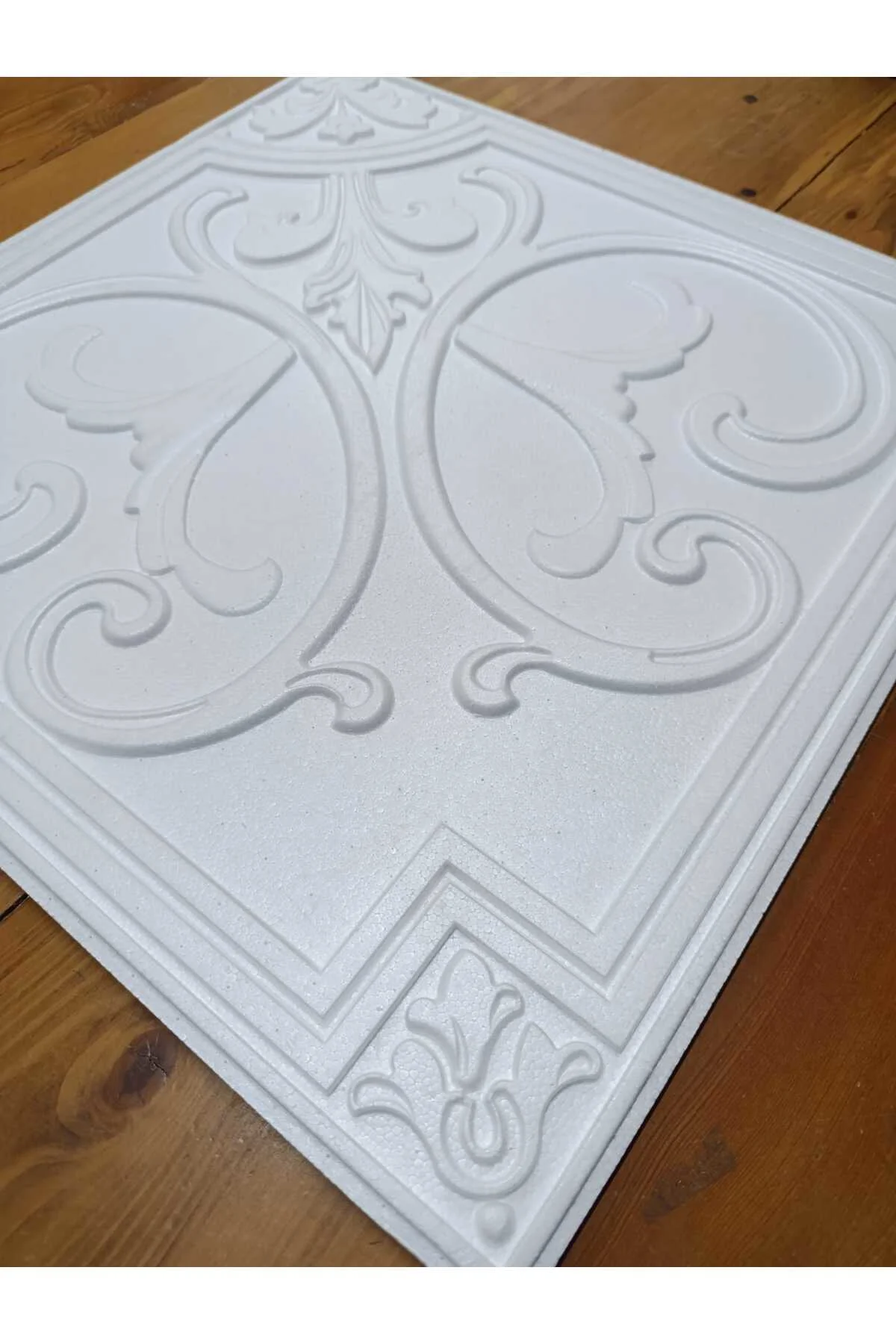 Manolya Desenli Stropiyer Dekoratif Tavan Kaplama Paneli 20 Adet 