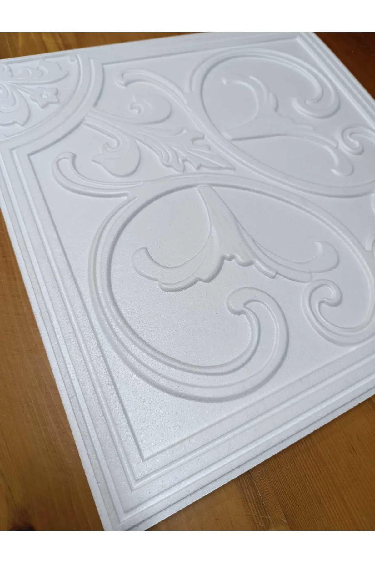 Manolya Desenli Stropiyer Dekoratif Tavan Kaplama Paneli 20 Adet 