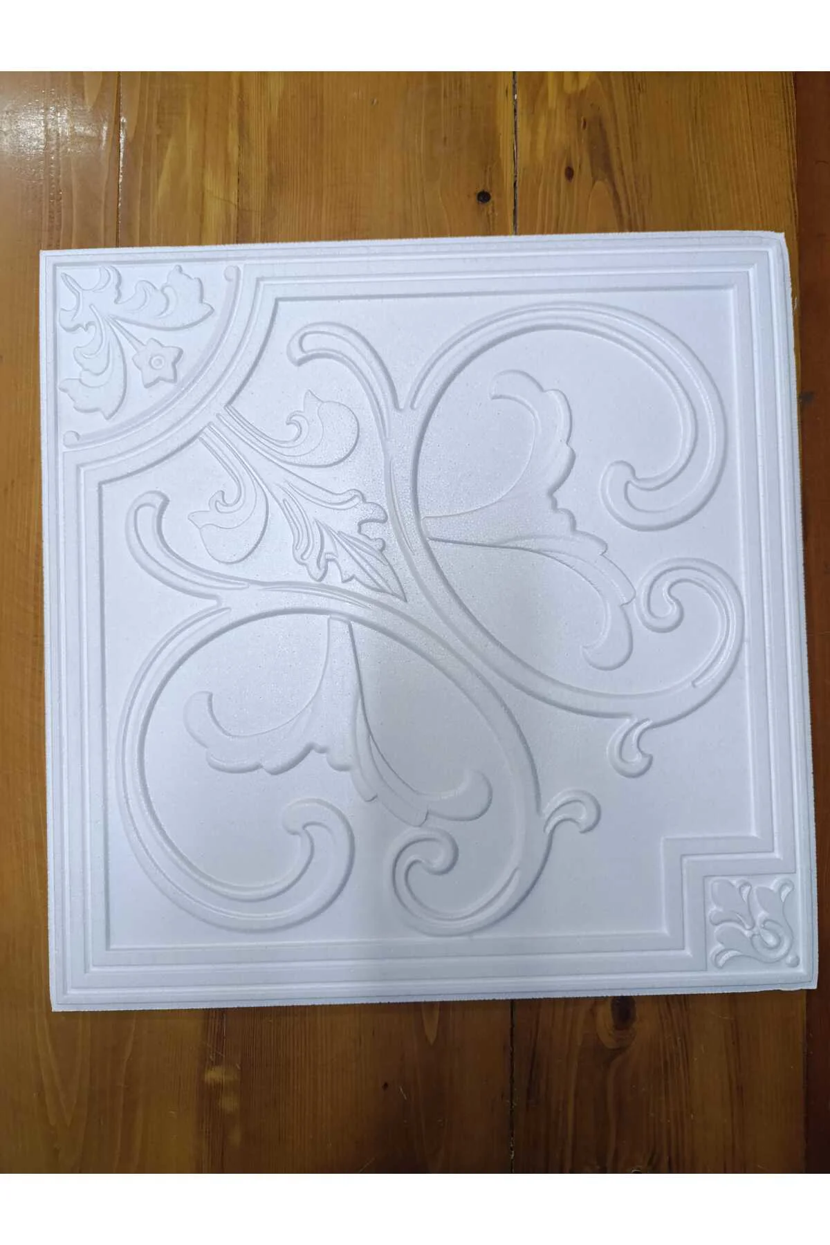 Manolya Desenli Stropiyer Dekoratif Tavan Kaplama Paneli 20 Adet 