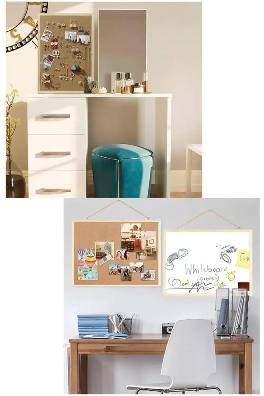 Mantar Pano 30x40 cm Ahşap Çerçeve