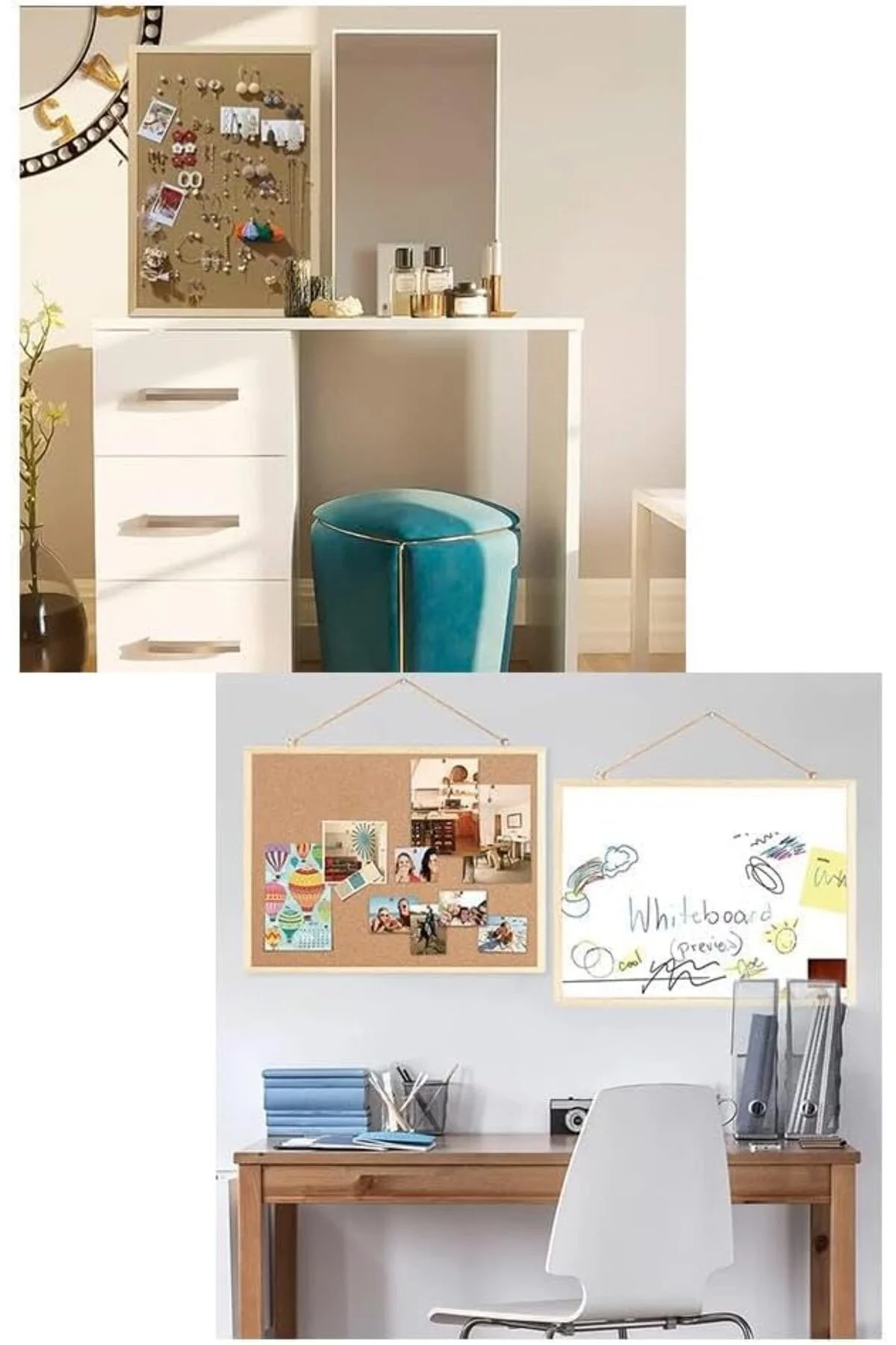 Mantar Pano 30x40 cm Ahşap Çerçeve