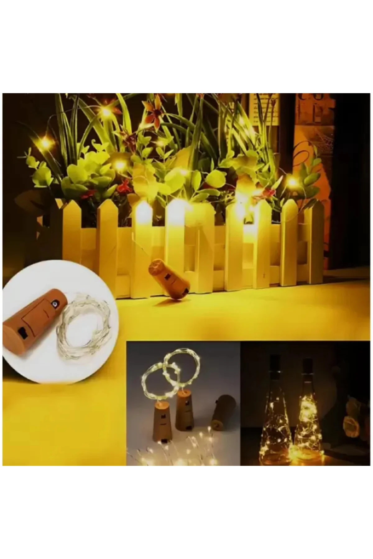 Mantar Tıpa Şeklinde Peri LED