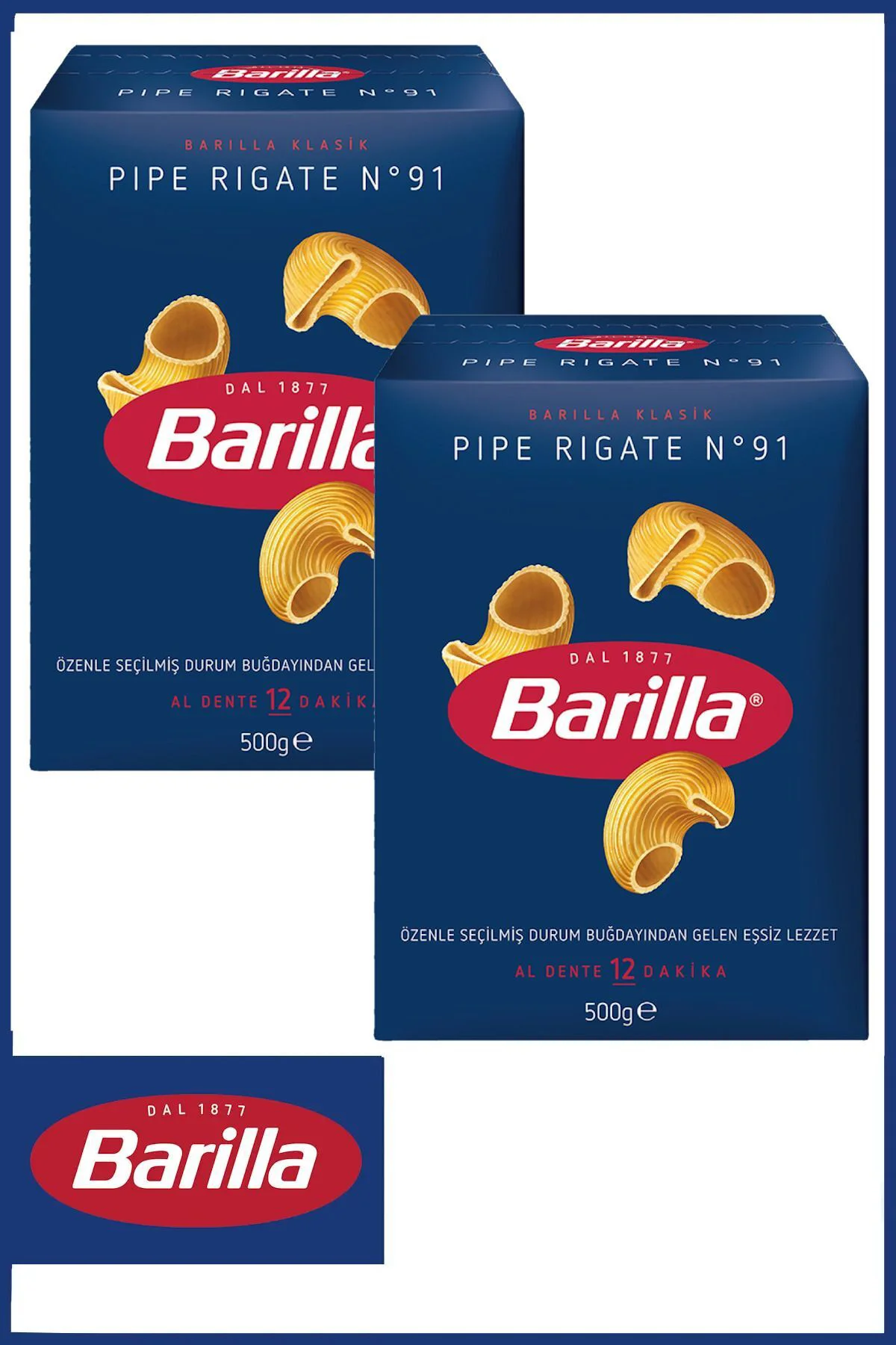 Mantı Makarna (PİPE RİGATE) 500 gr X 2 Adet Fiyatı, Yorumları ve Özellikleri