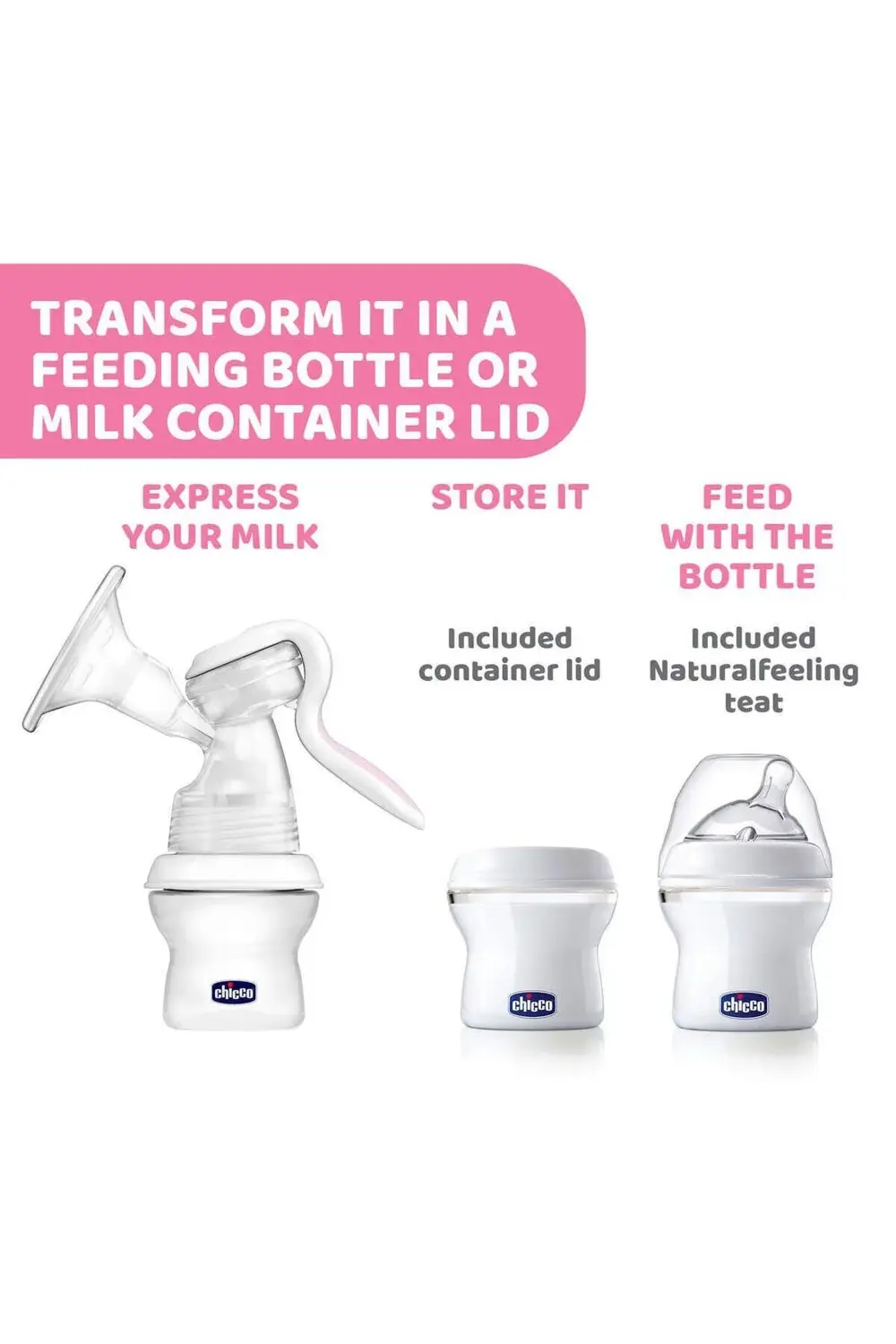 MANUAL BREAST PUMP NATURALFEELING