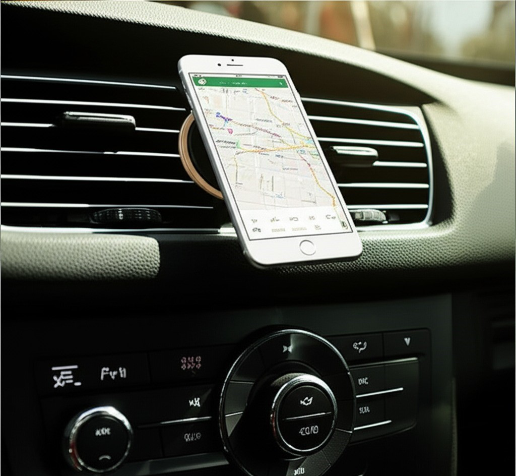 Runaway Manyetik Araç İçi Telefon Tutucu Güçlü Mıknatıslı, 360° Dönebilir