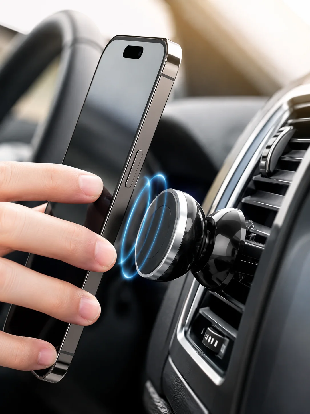 Manyetik Araç İçi Telefon Tutucu Güçlü Mıknatıslı
