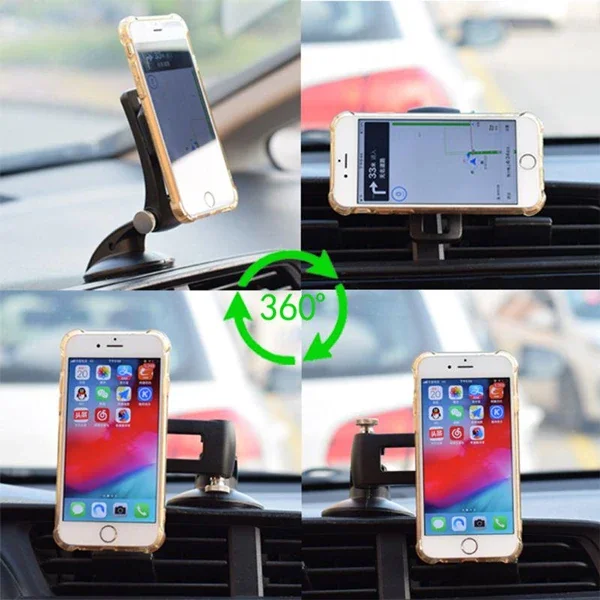Manyetik Araç İçi Telefon Tutucusu - Torpido Üstü Mıknatıslı Universal 3-6.8"